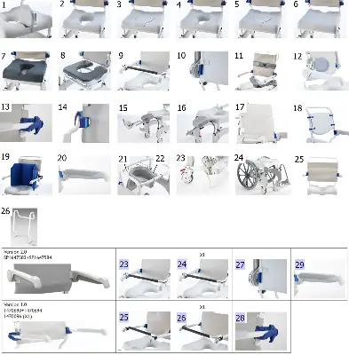 Produktdetails: Zubehör Aquatec Ocean Ergo auf einen Blick Produktbild Zubehör Aquatec Ocean Ergo auf einen Blick