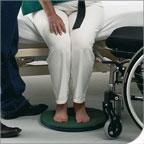 Anwendung der Etac Drehscheibe (Abb. 1)