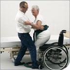 Anwendung der Etac Drehscheibe (Abb. 2)