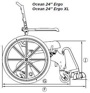 technische Zeichnung Ocean Ergo 24