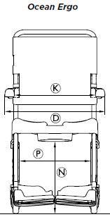 technische Zeichnung Ocean Ergo