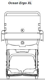 technische Zeichnung Ocean Ergo XL